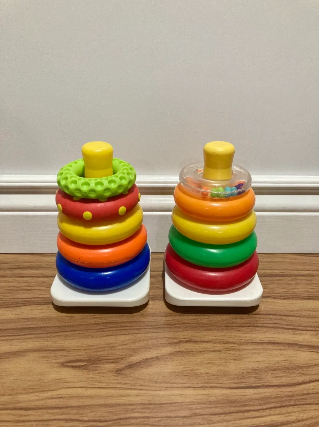 Rings sorting & stacking toys