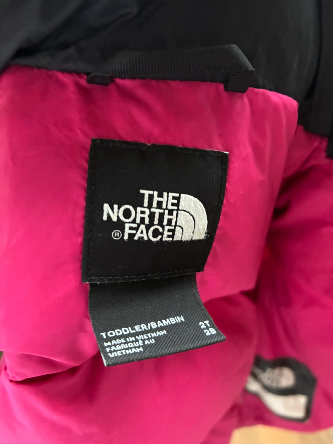 KIDS The North Face Toddler Pink Puffer Jacket - Size 2T - photo 4