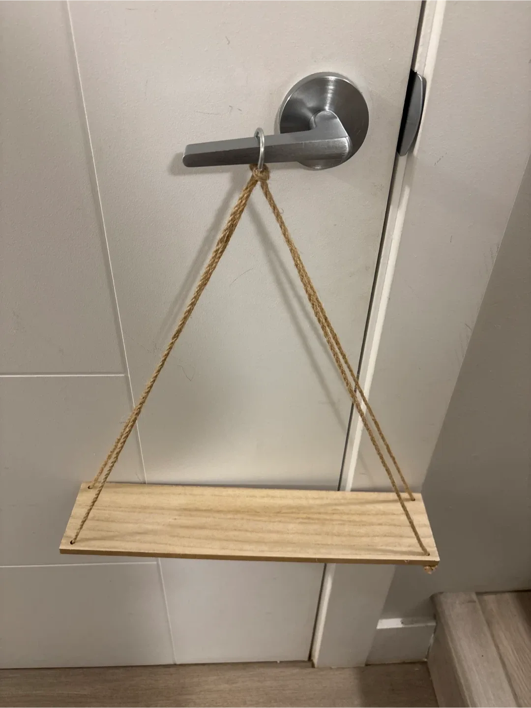 Three Hanging Wooden Shelves 16x3.75 inches image indicator(2)