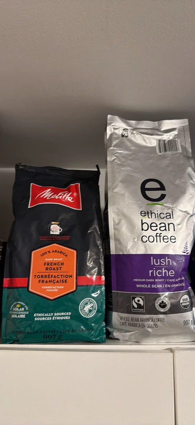 Melitta French Roast & Ethical Bean Coffee (2 Packs)