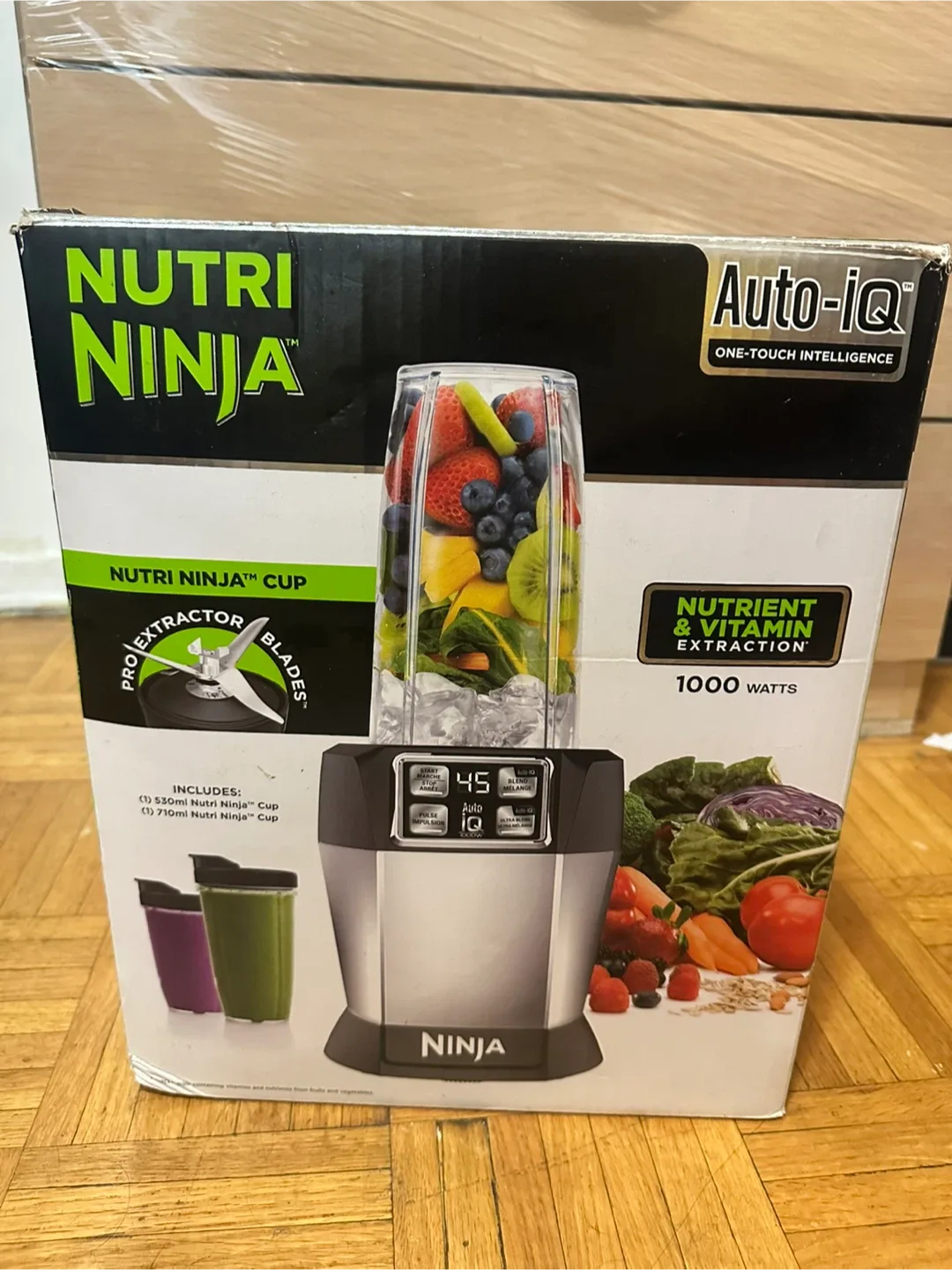 Nutri Ninja Auto-iQ Nutrient Extractor 1000 Watts image indicator(2)