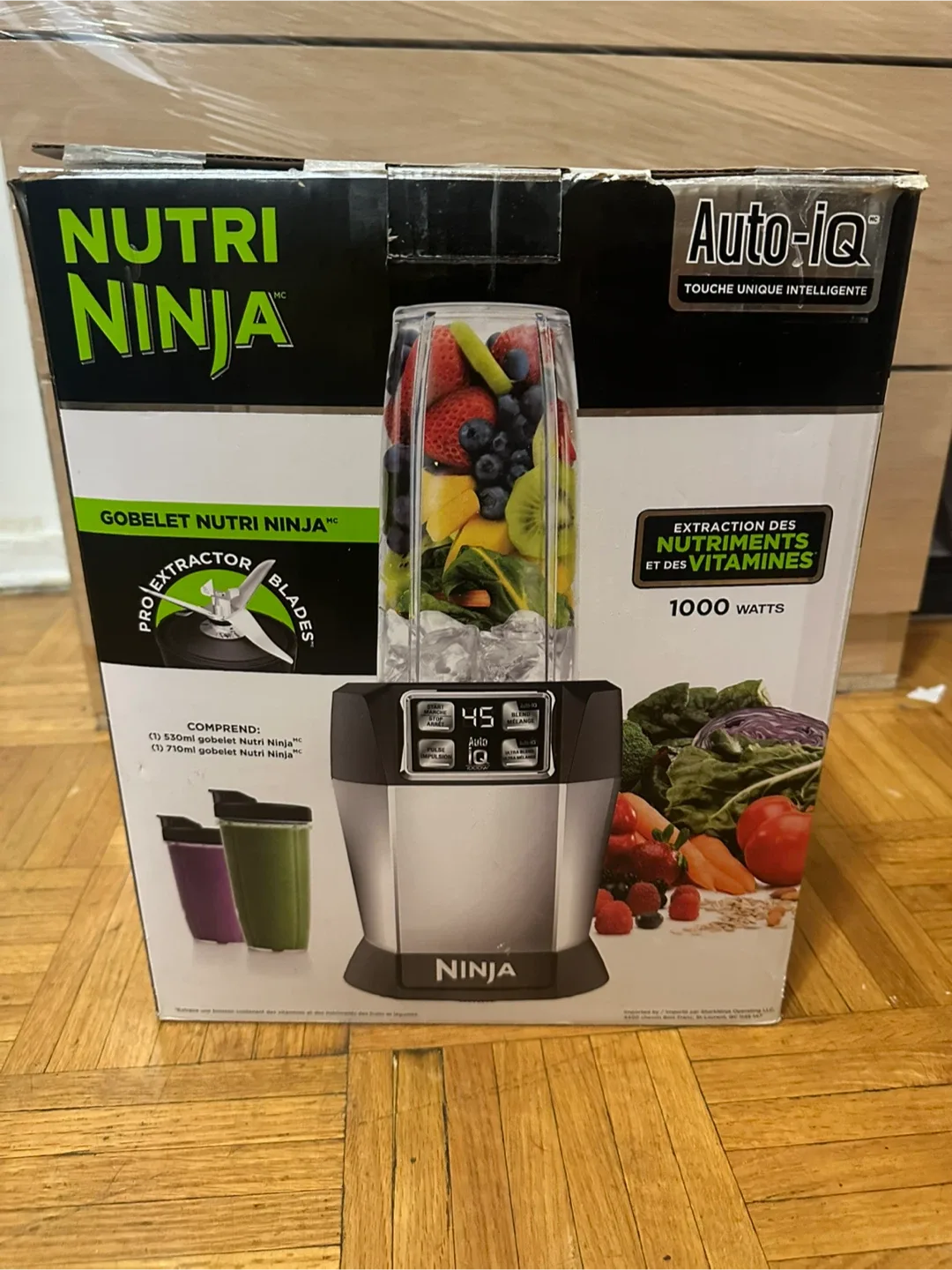 Nutri Ninja Auto-iQ Nutrient Extractor 1000 Watts