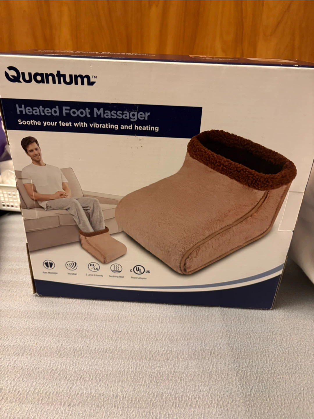 Quantum Heated Foot Massager