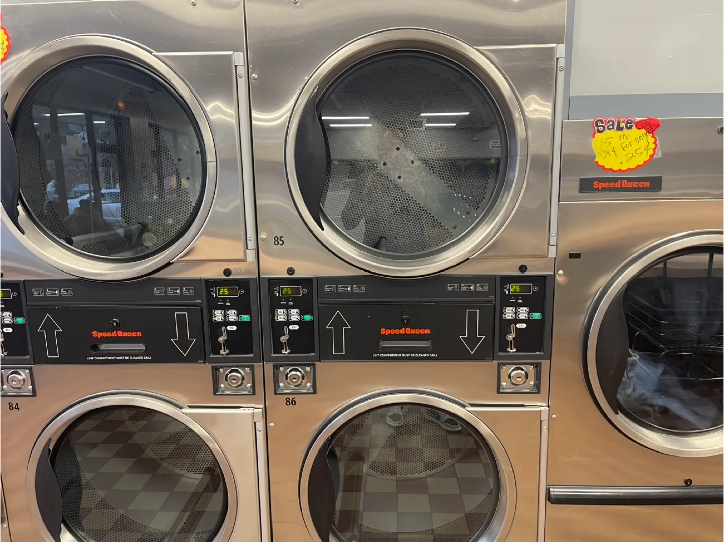 COMMERCIAL LAUNDRY EQUIPMENT image indicator(3)