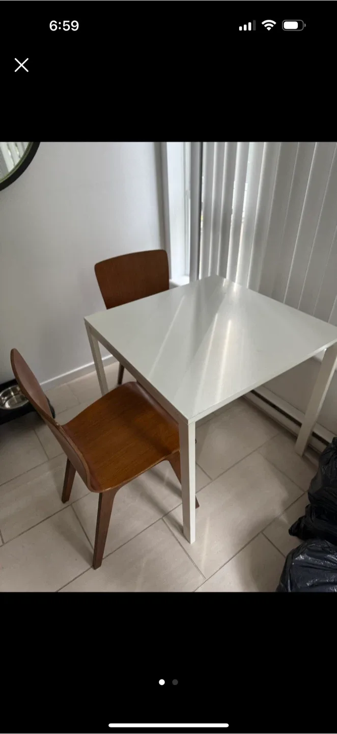 West Elm Dining Table & Chairs