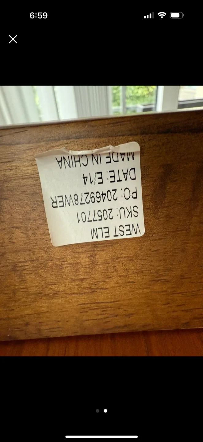 West Elm Dining Table & Chairs image indicator(2)