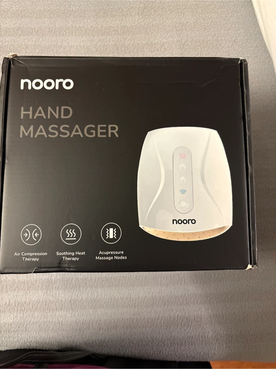 Nooro Hand Massager - Air Compression & Heat Therapy