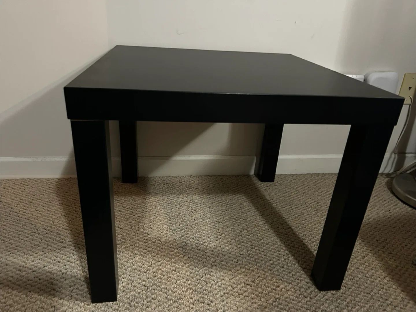 IKEA Black Lack Side Table