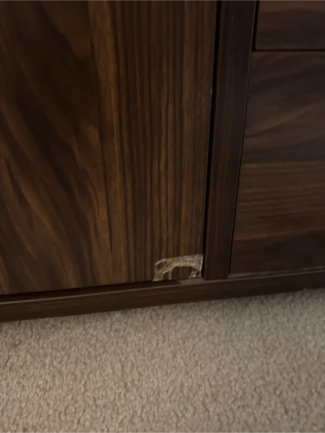 Wood TV Stand/Entertainment Unit image indicator(2)