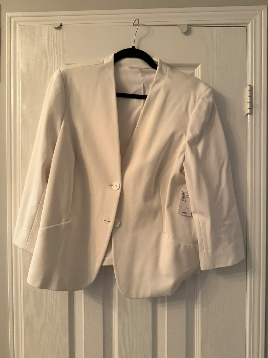 Cleo - Ivory Blazer - Size L
