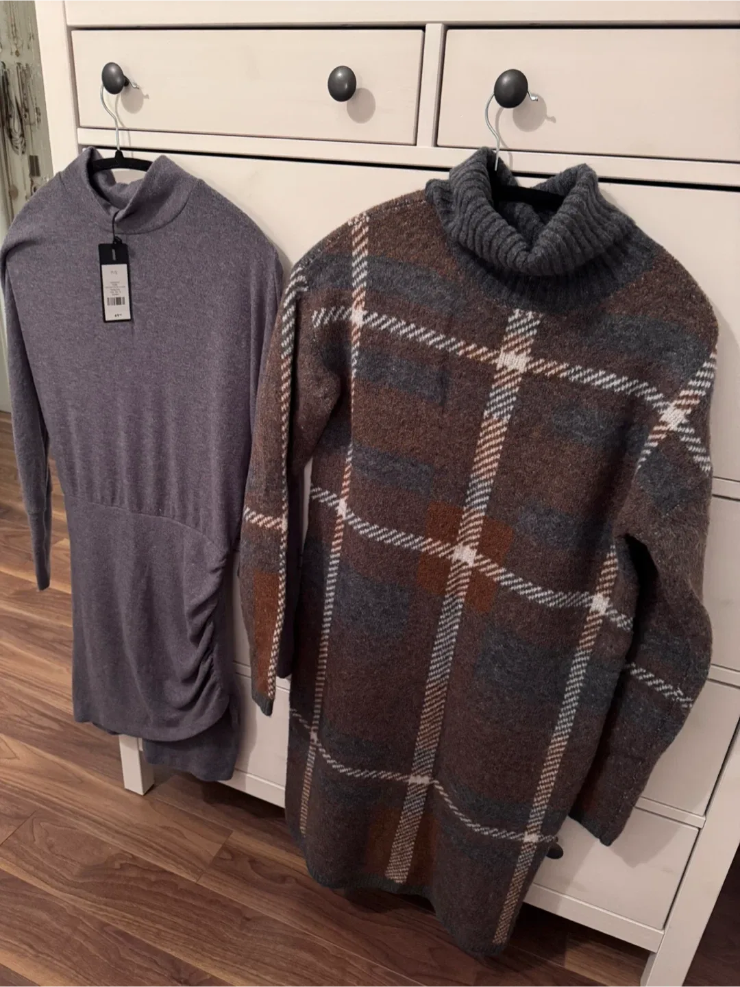 Tags still on - sweater dresses