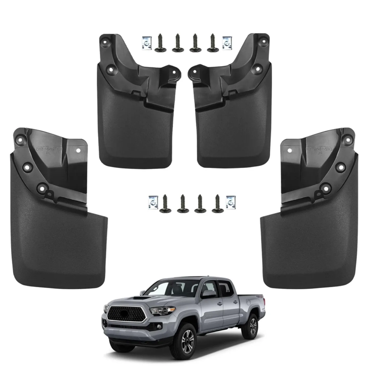 Peleus Upgraded Mud Flaps for Toyo 2016- 2021