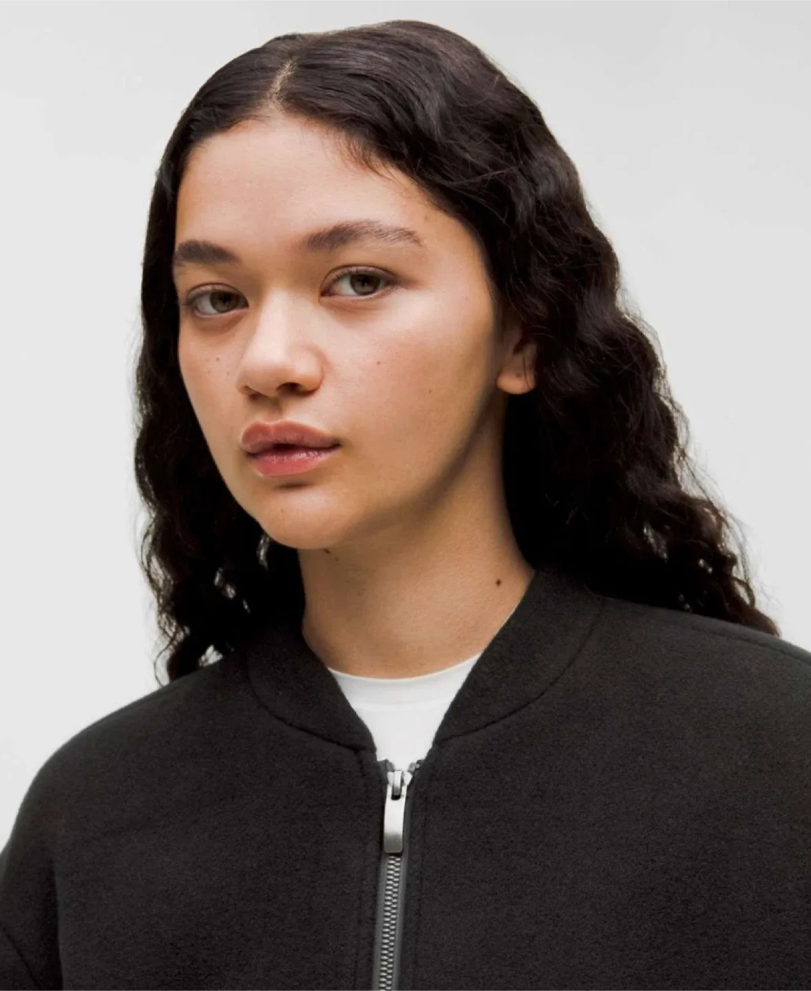 NEW Lululemon Relaxed-Fit Zip-Front Wool Coat image indicator(2)