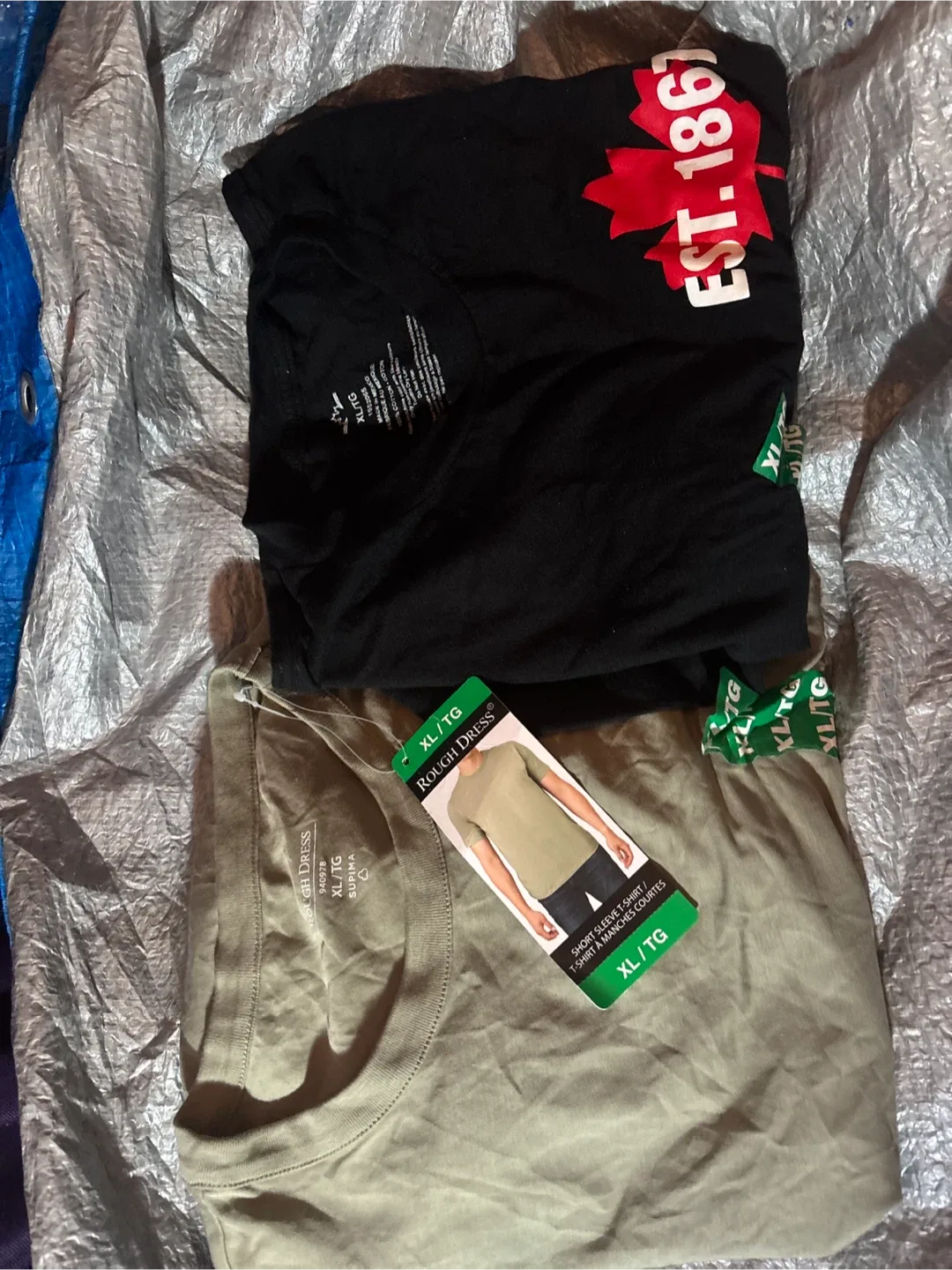 New Rough Dress T-Shirts XL/TG