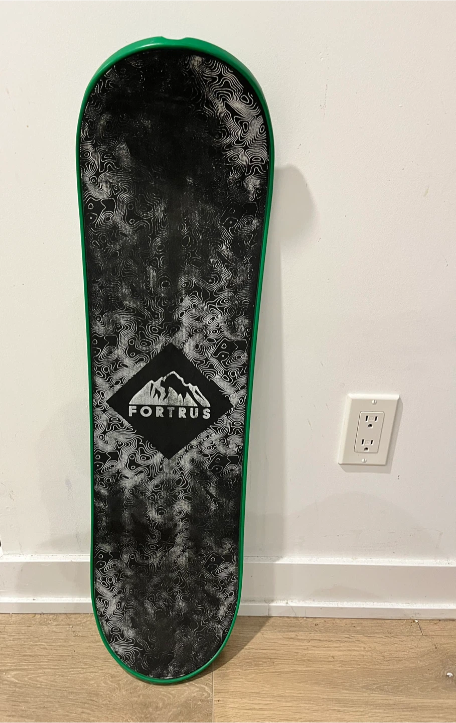 Fortrus Bootless Snowboard/Snow Skate - Green Trim - photo 2