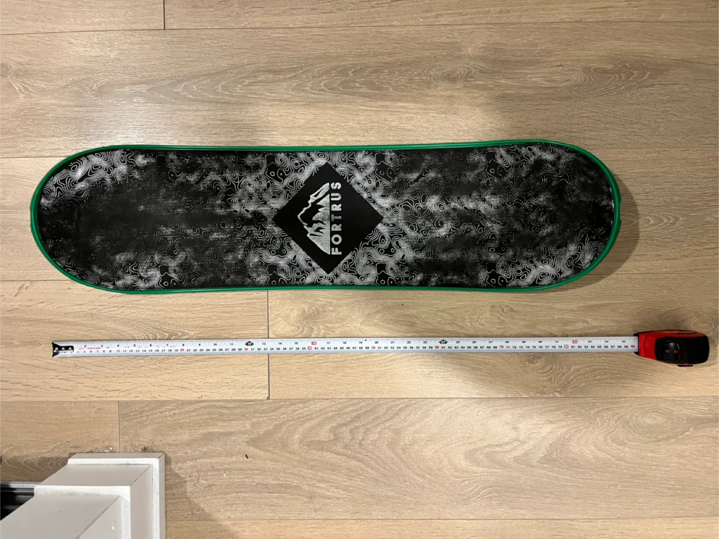 Fortrus Bootless Snowboard/Snow Skate - Green Trim - photo 4
