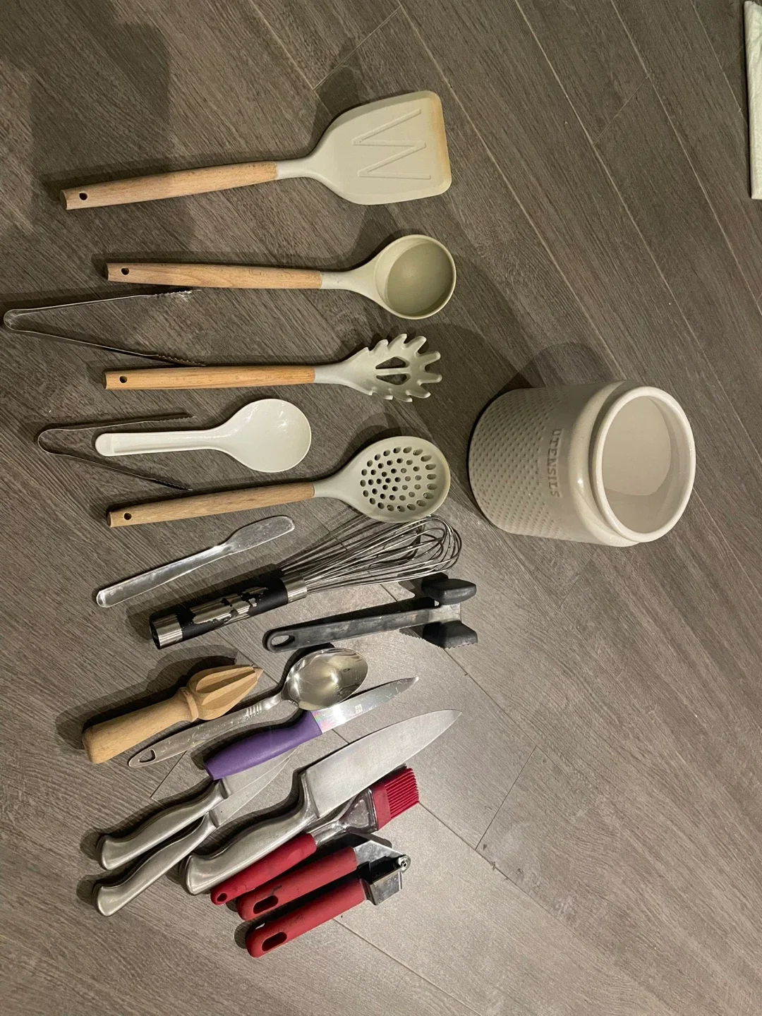 Kitchen Utensil Holder with Tools