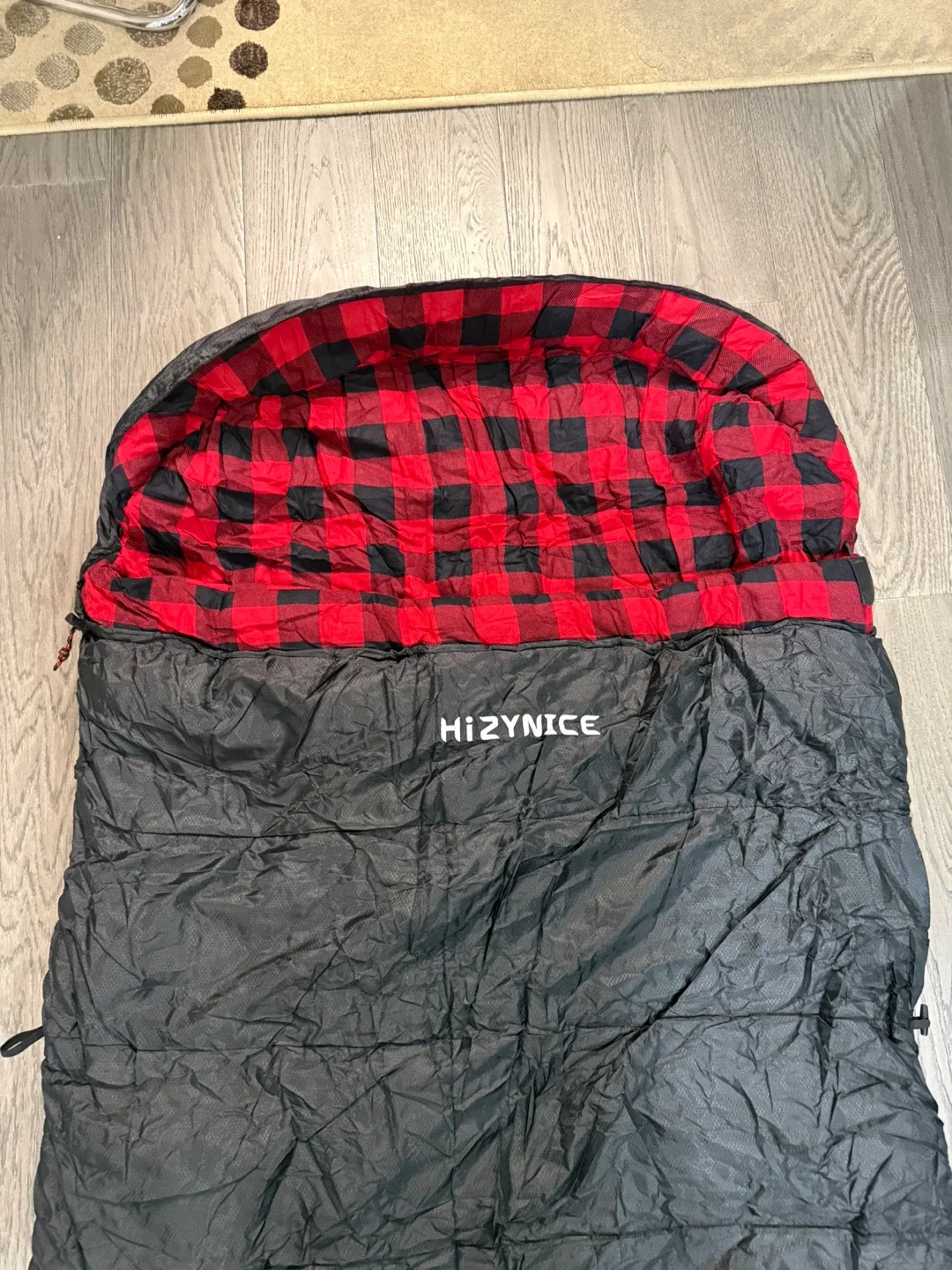 Hizynice Sleeping Bag - 90" x 39" Black