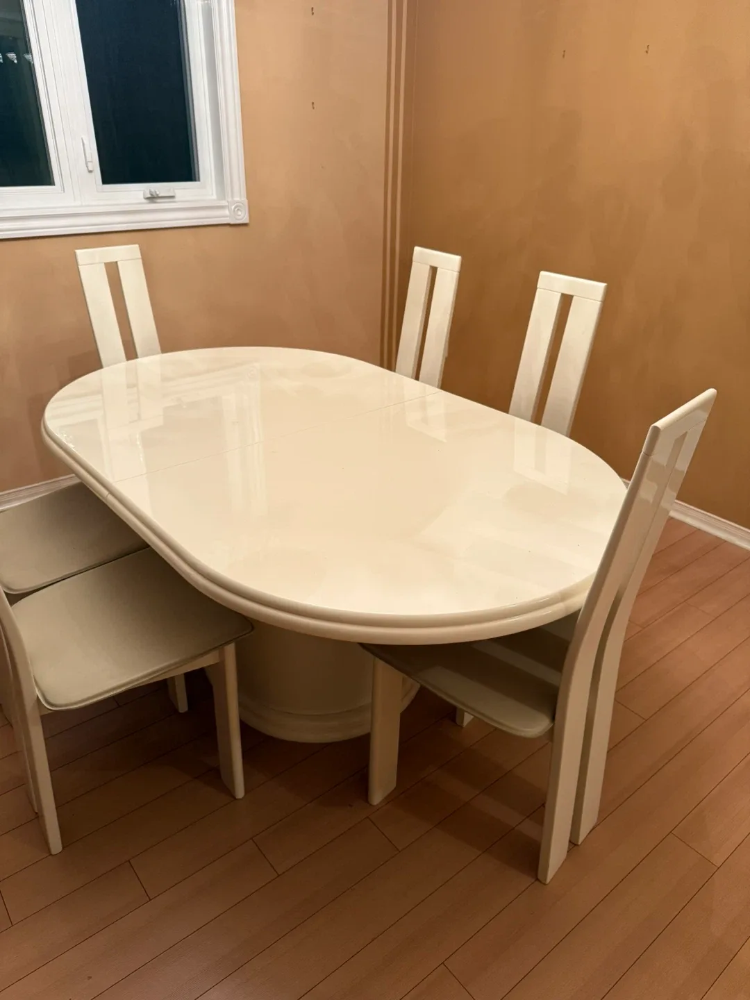 Dining Table with 6 Chairs - Cream Colour image indicator(2)