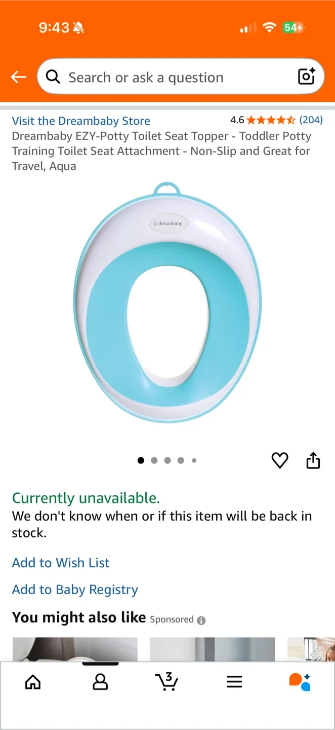 Dreambaby EZY-Potty Toilet Seat Topper image indicator(4)