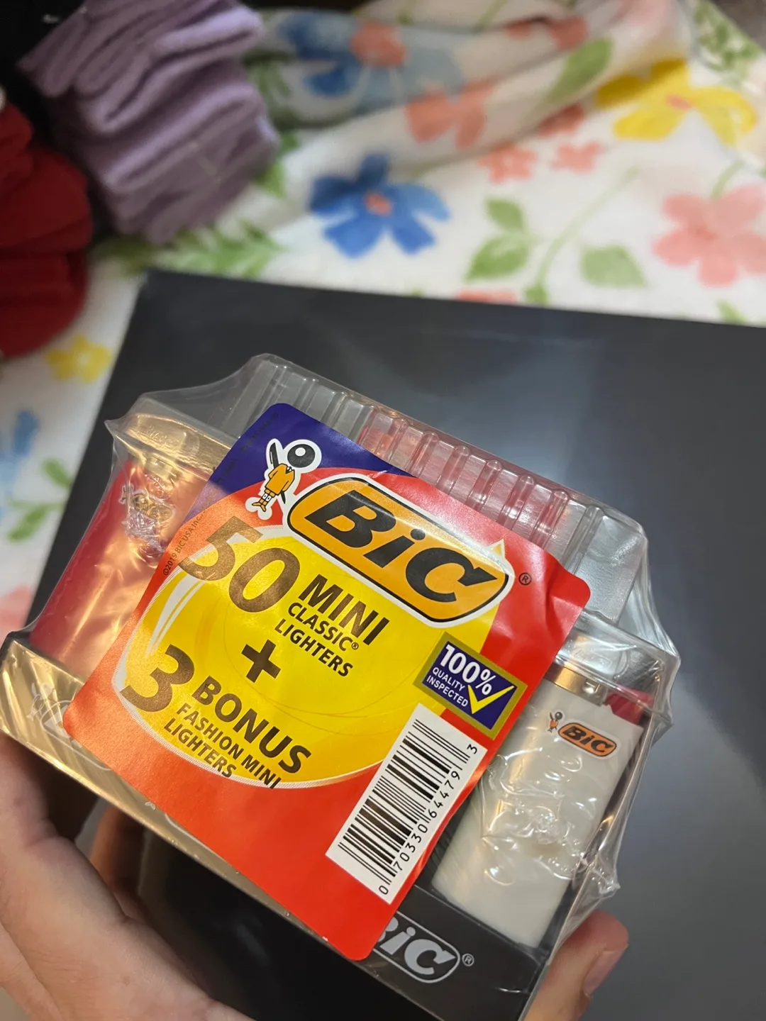 BIC Mini Classic Lighters - 50 + 3 Bonus image indicator(2)