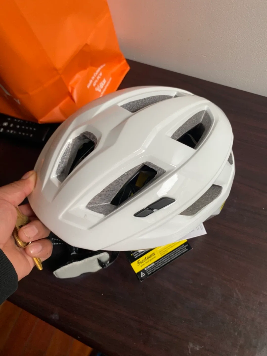 Freetown Lumiere Youth/Adult Bike Helmet - White