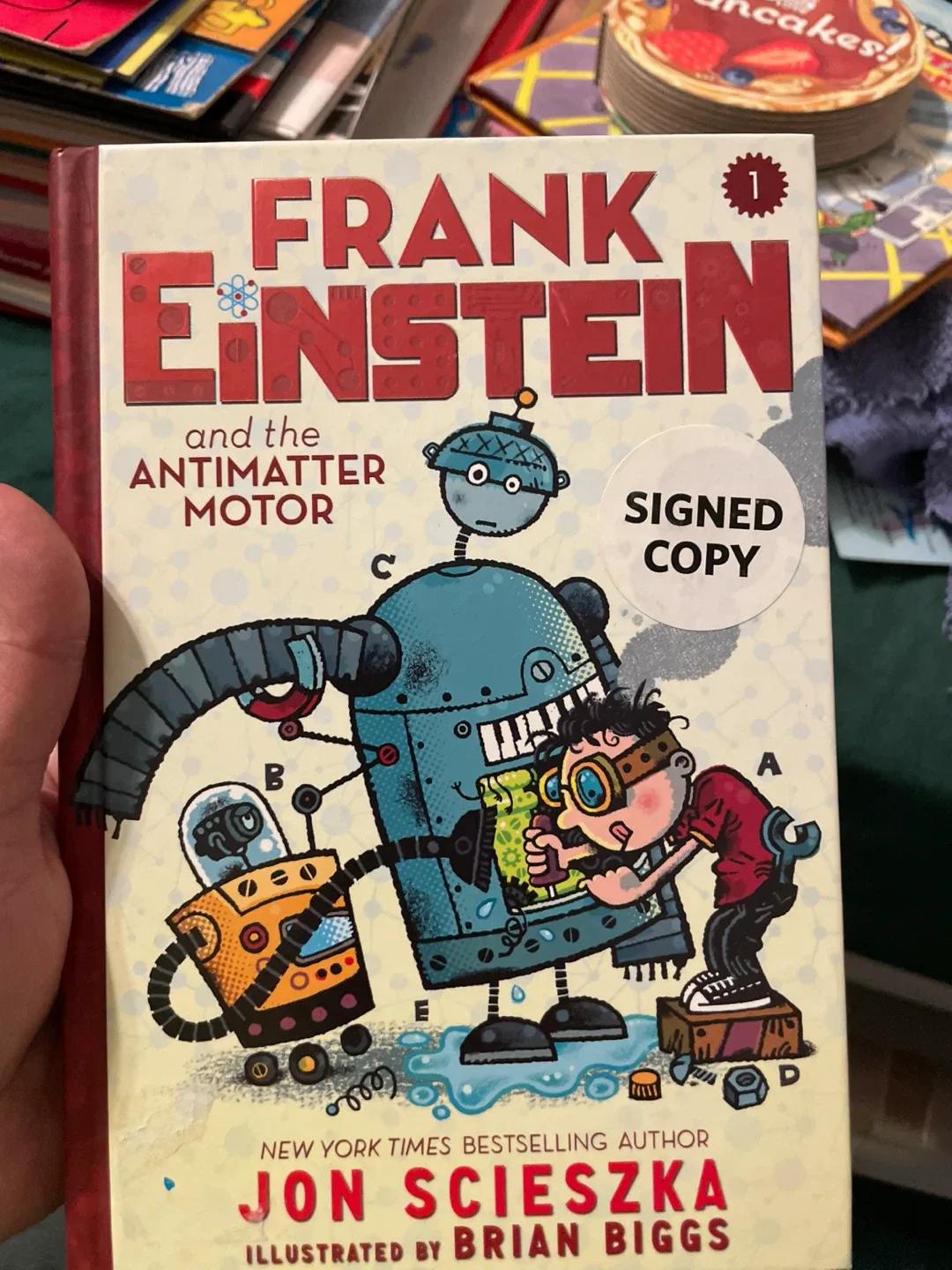 Frank Einstein and the Antimatter Motor Signed Copy
