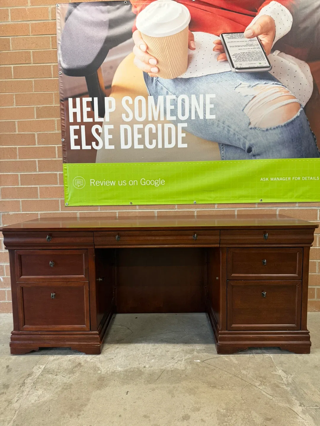 Wooden Executive Desk/Office Desk