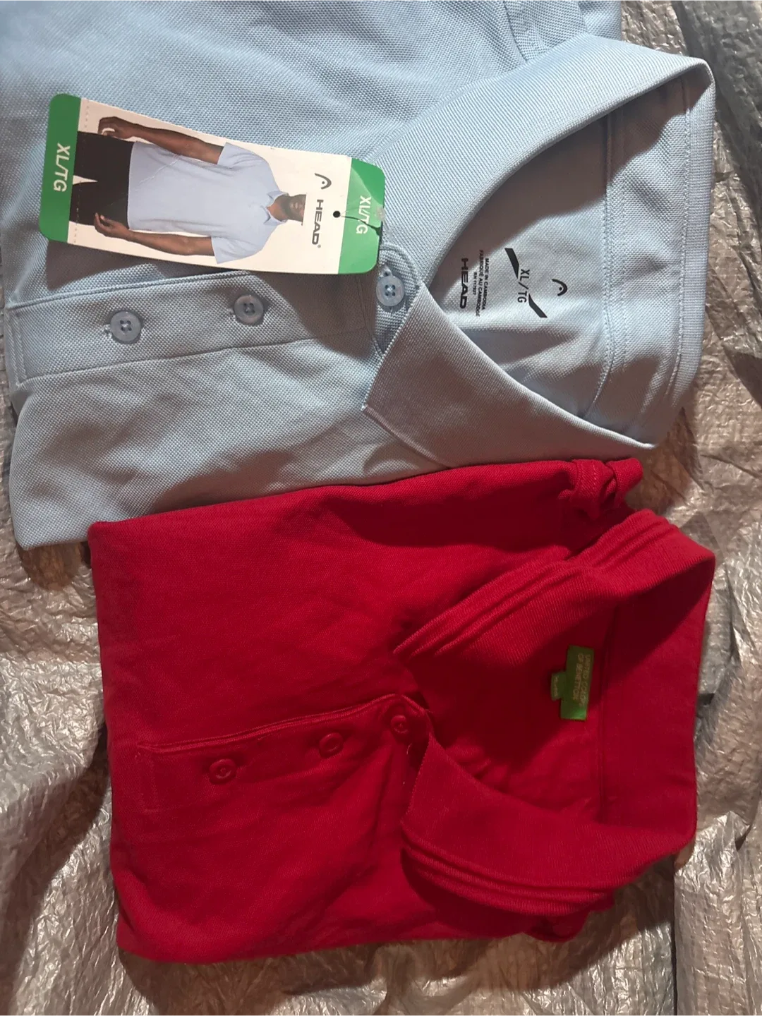 HEAD & United Colors of Benetton XL Polo Shirts