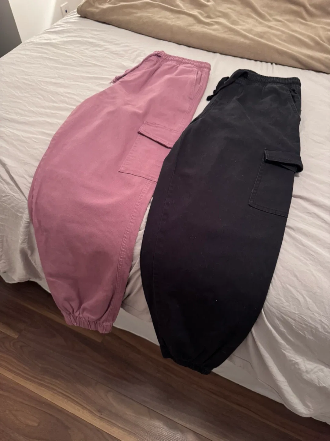 Forever 21 cargo pants (2 pairs) image indicator(2)