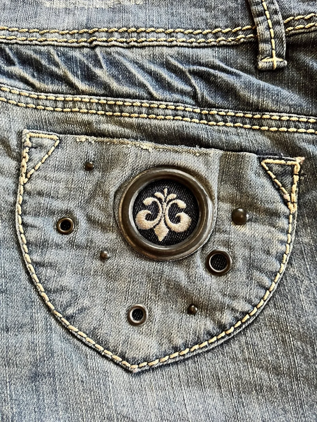 DEREON Denim Shorts (M) image indicator(3)