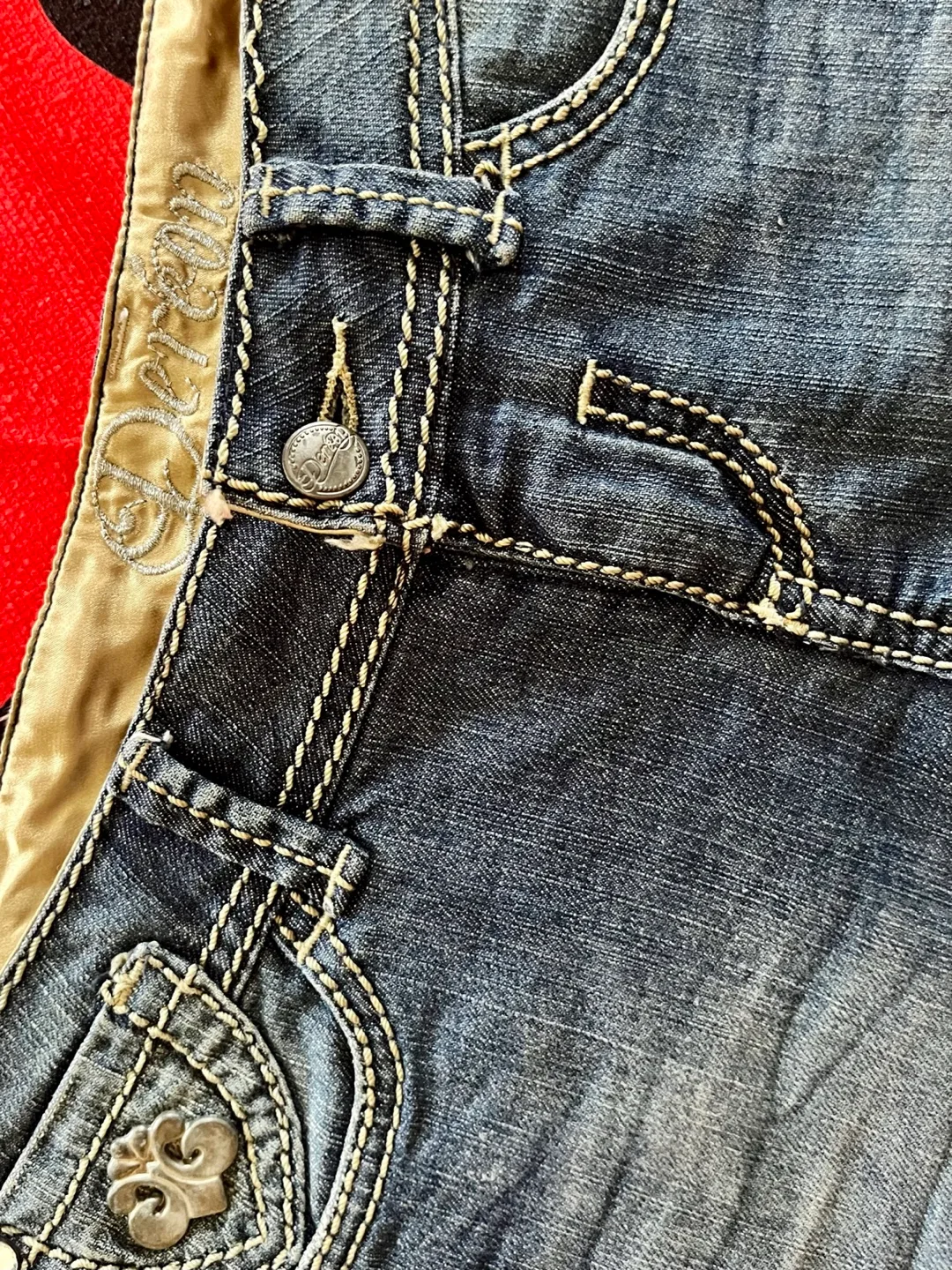 DEREON Denim Shorts (M) image indicator(4)