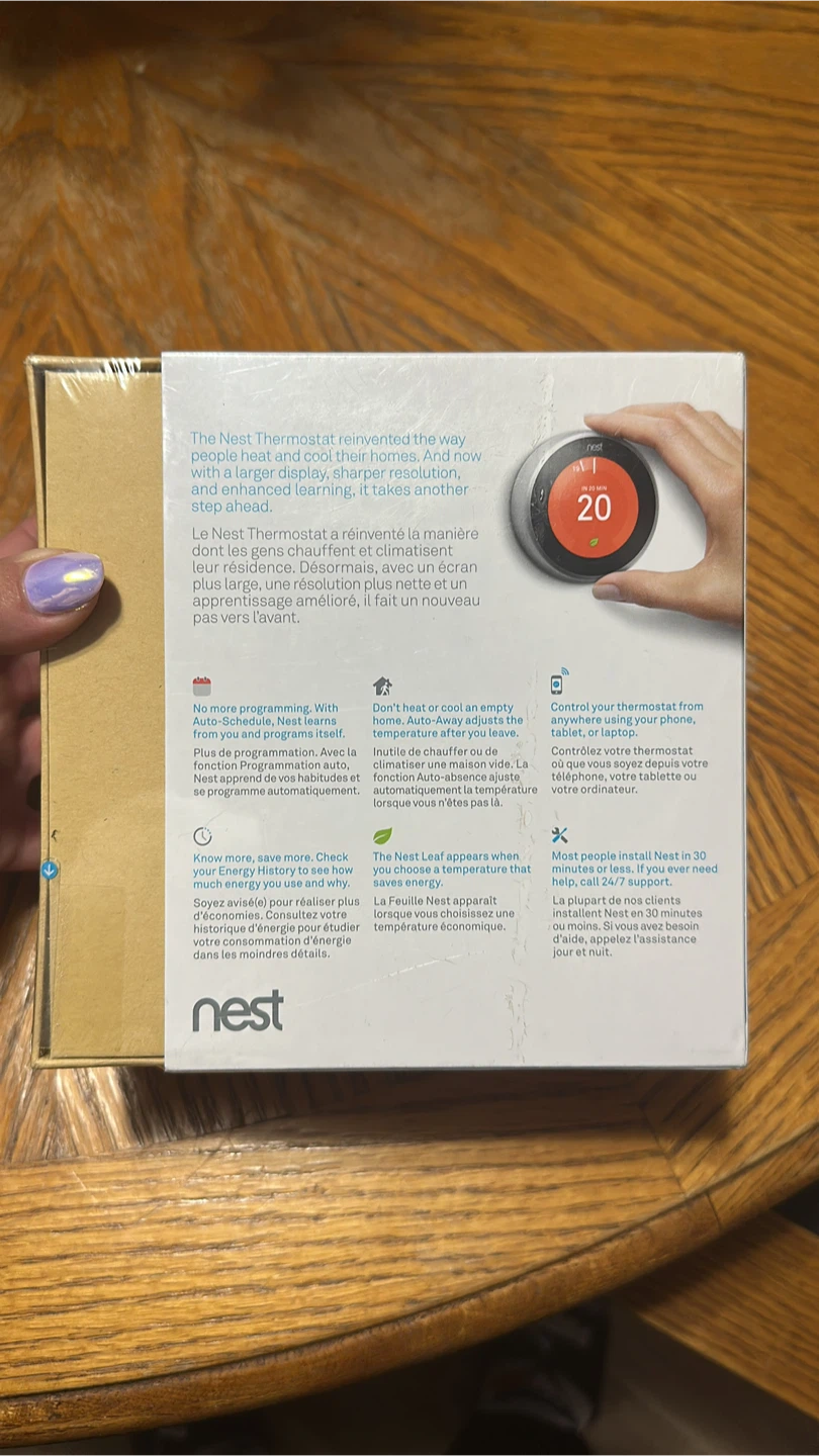 Nest Learning Thermostat - Brand New in Box! - photo 2