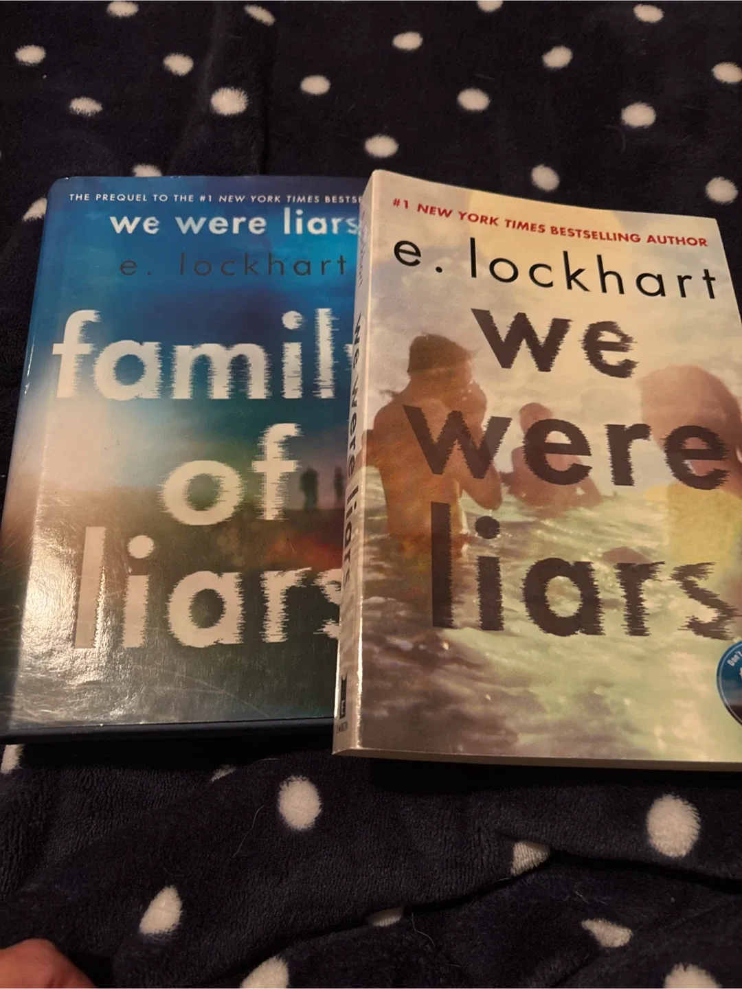 "We Were Liars" & "Family of Liars" by E. Lockhart