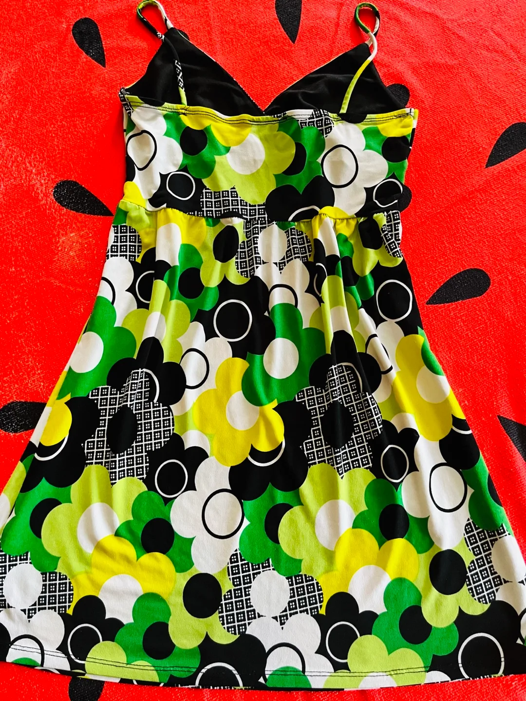 Vintage Floral Print Sundress - small image indicator(2)