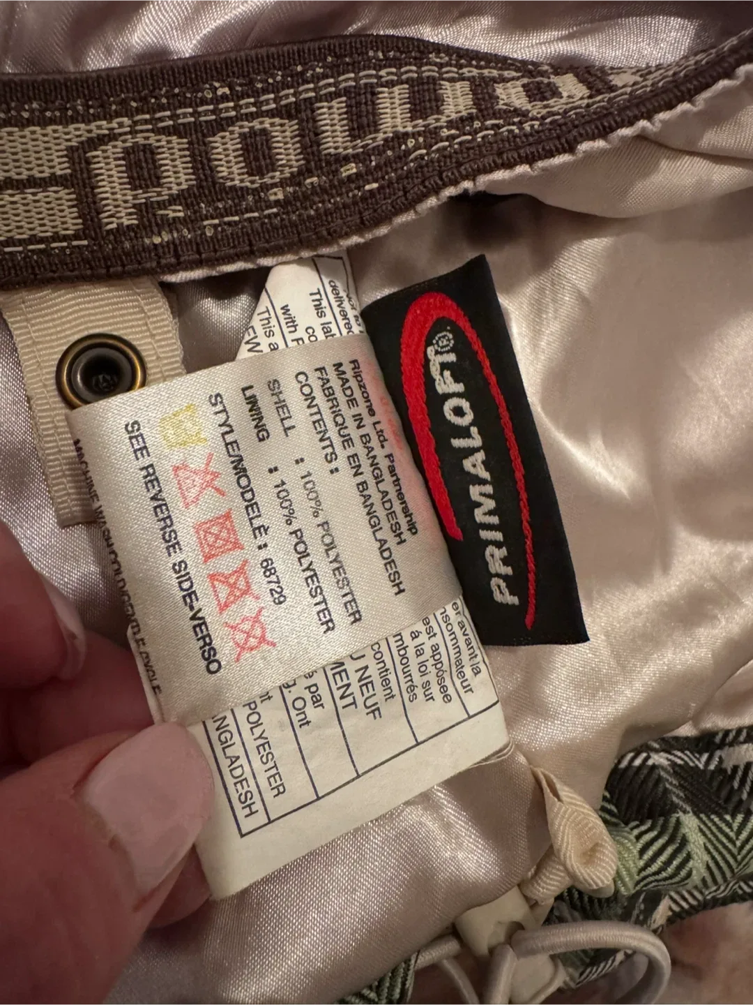 Powder Room X5 Green Plaid Jacket - Size S image indicator(8)