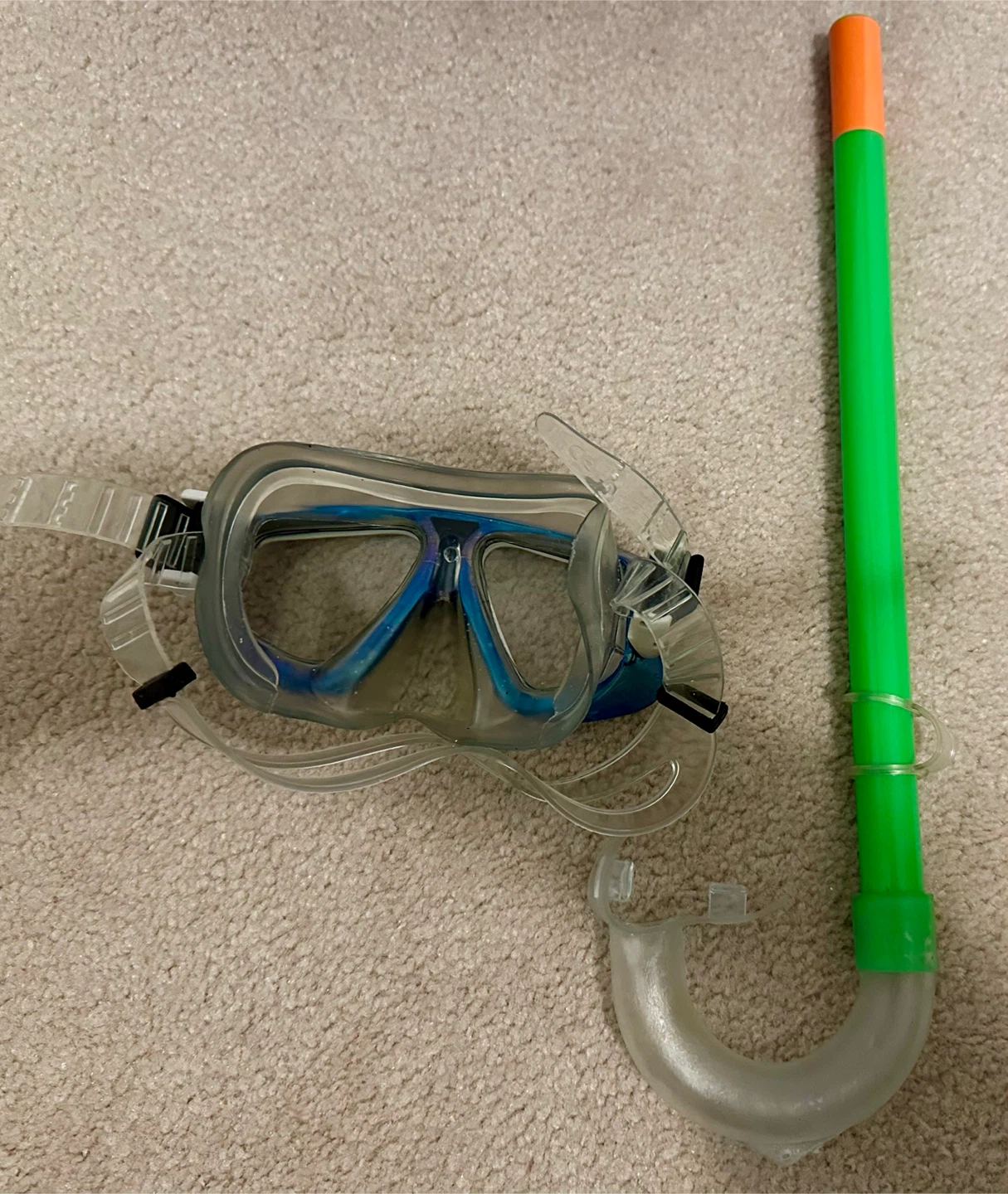 Snorkel Youth Set with Blue Tote Bag - photo 4