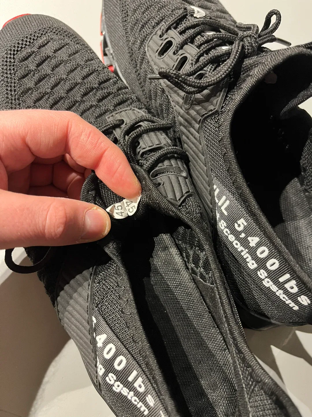 LUNIVA Black Running Shoes - Size 45 European image indicator(3)