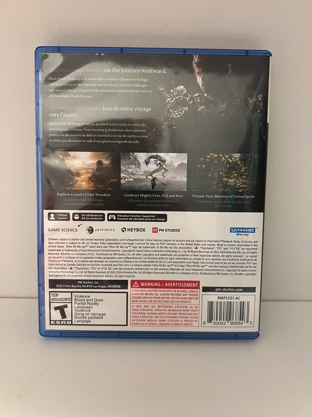 Black Myth: Wukong - PS5 Game - photo 2