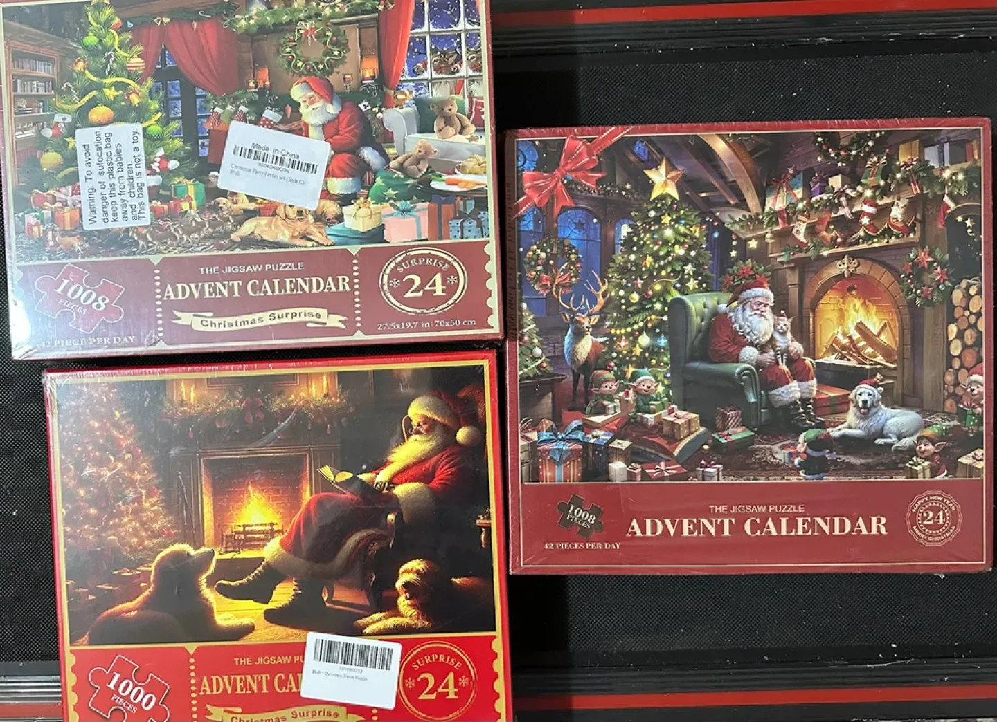 Advent Calendar Jigsaw Puzzle - Christmas Theme