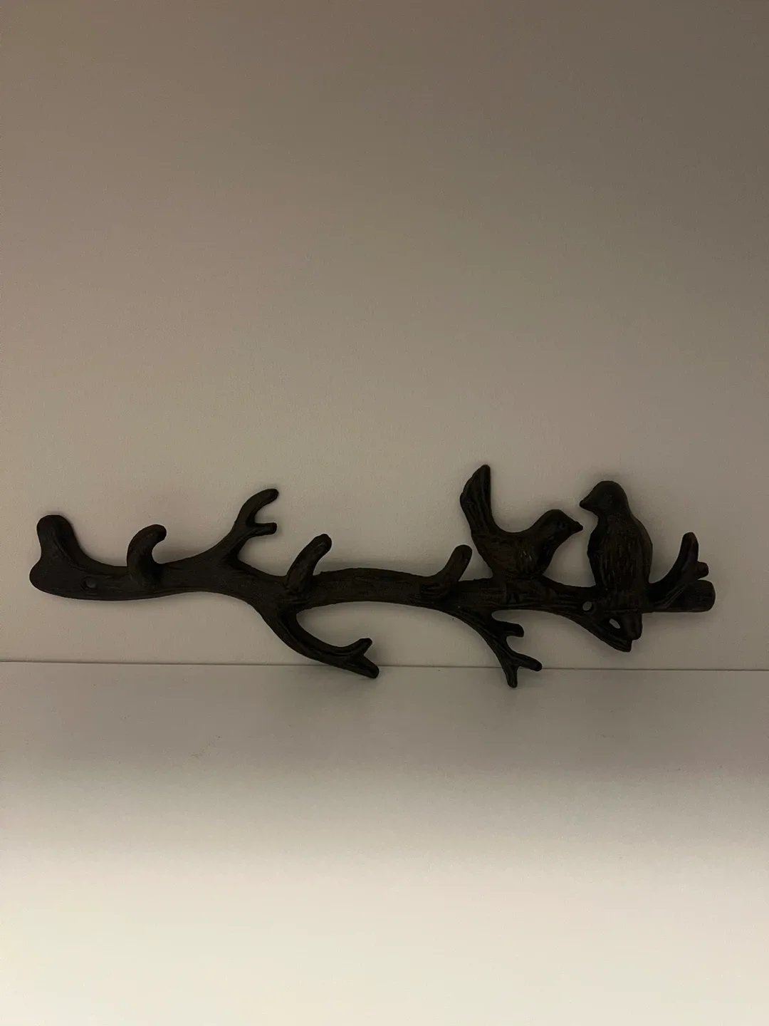 Cast Iron Wall Hooks - Antler & Birds