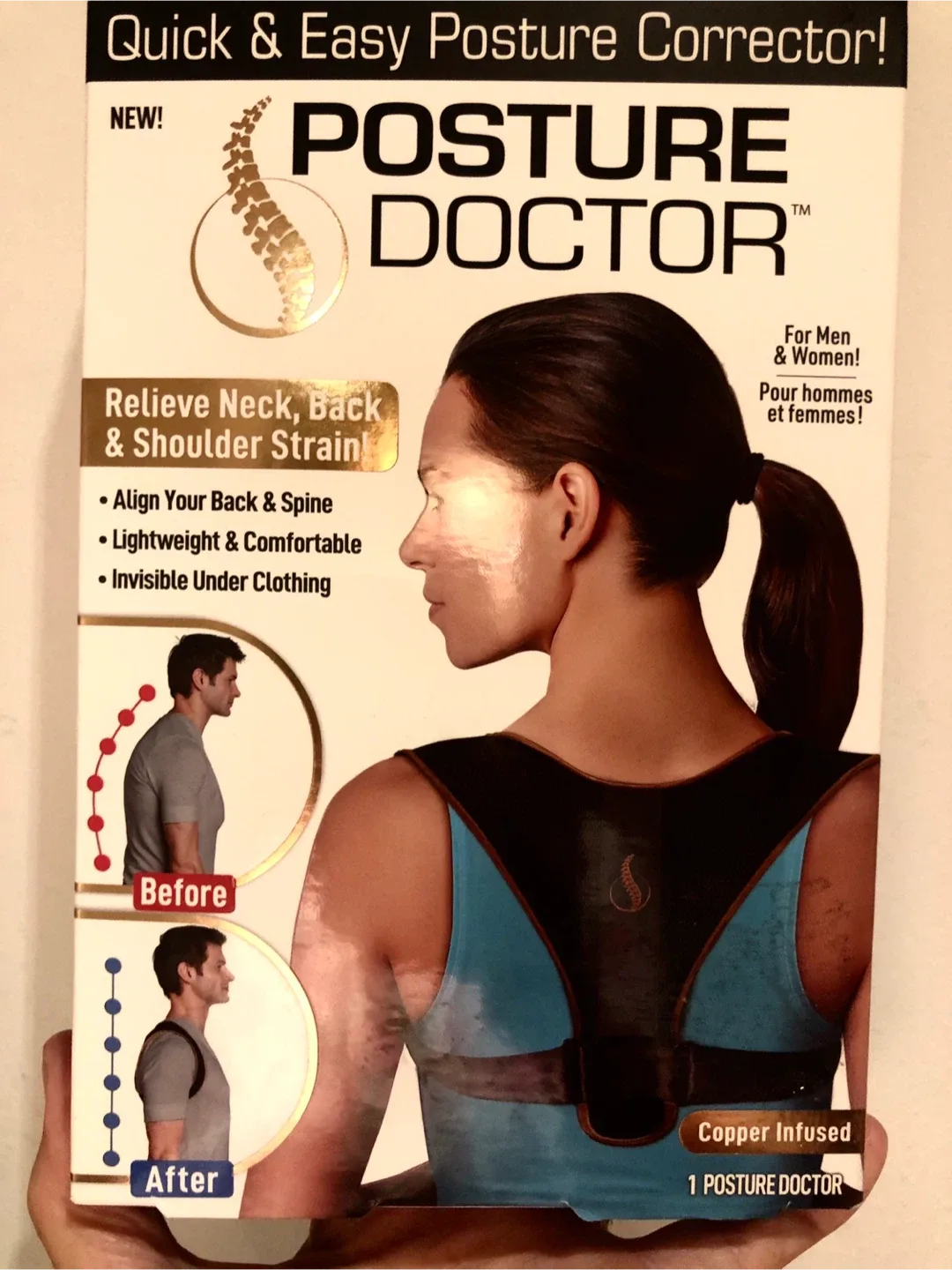 Posture support , Quick corrector!