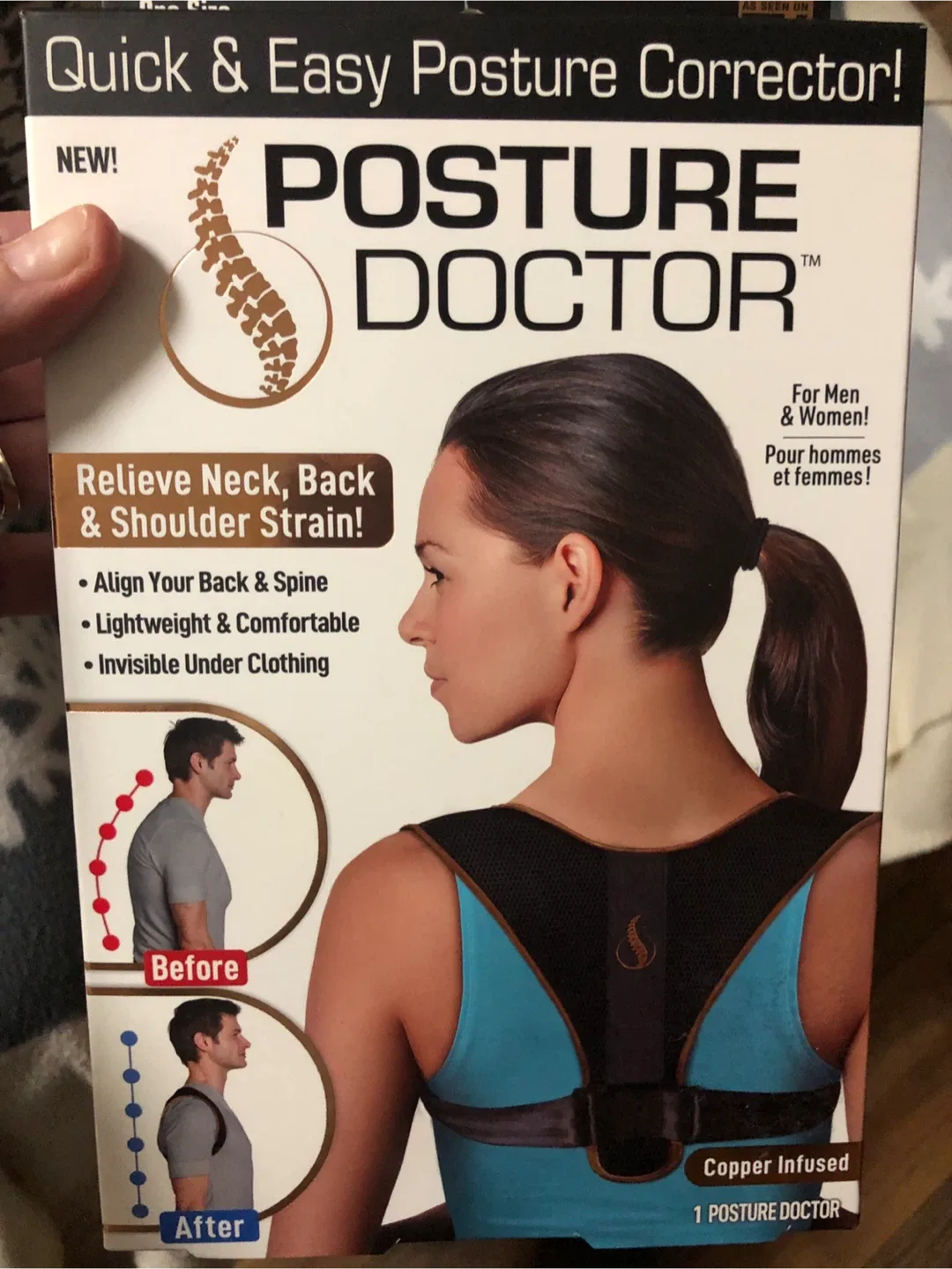 Posture support , Quick corrector! image indicator(3)
