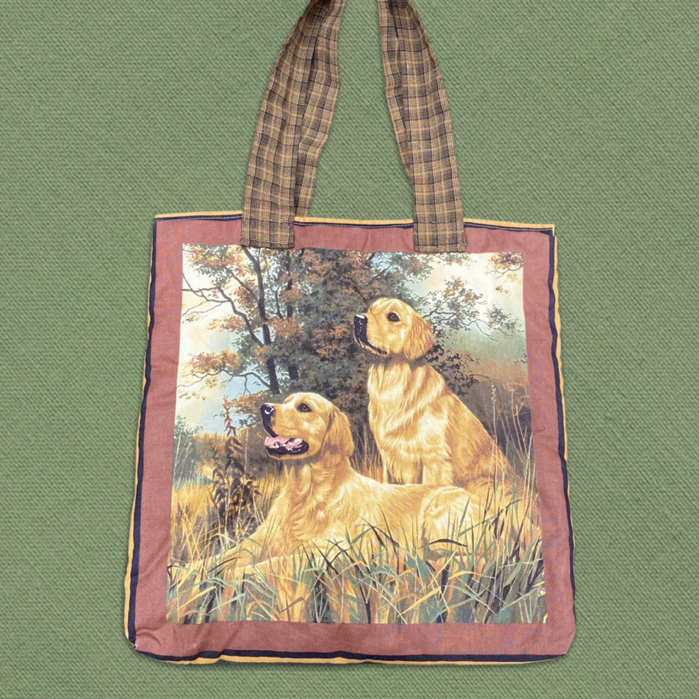 Handmade Dog Tote Bag