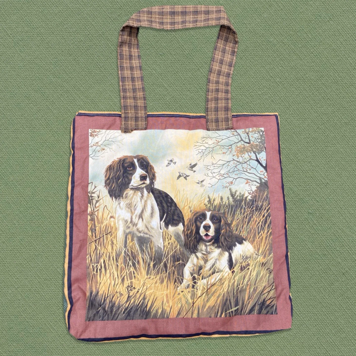 Handmade Dog Tote Bag image indicator(2)