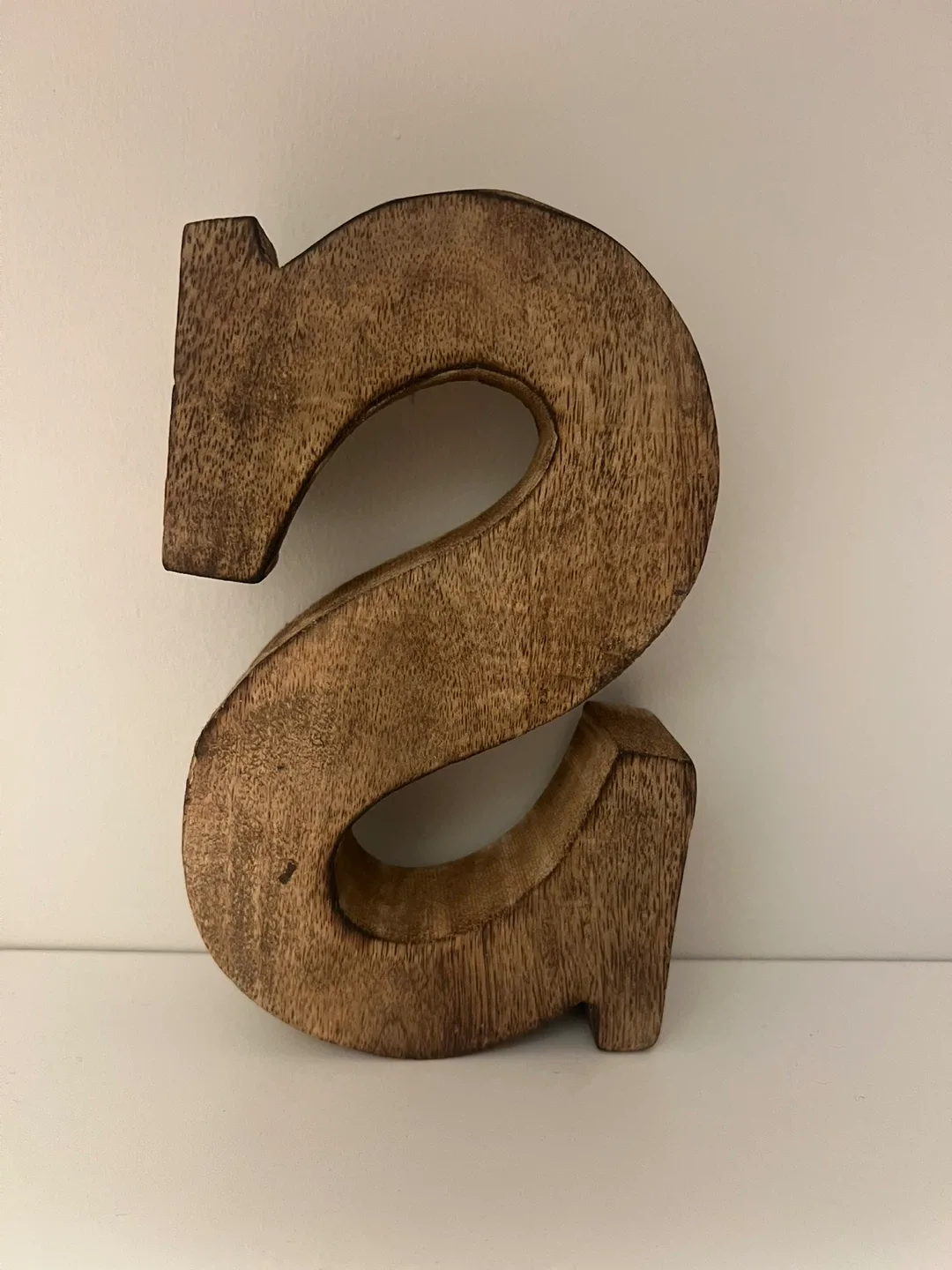 Wooden Letter S Decor image indicator(3)