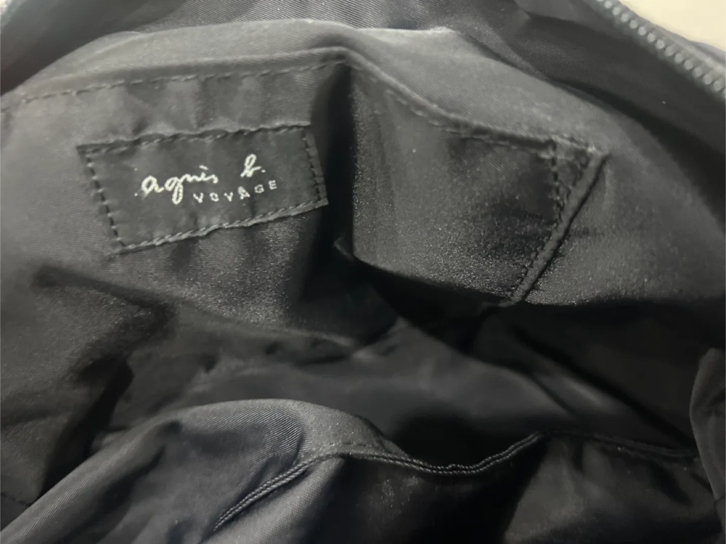 Agnès b. Voyage Black Tote Bag image indicator(4)