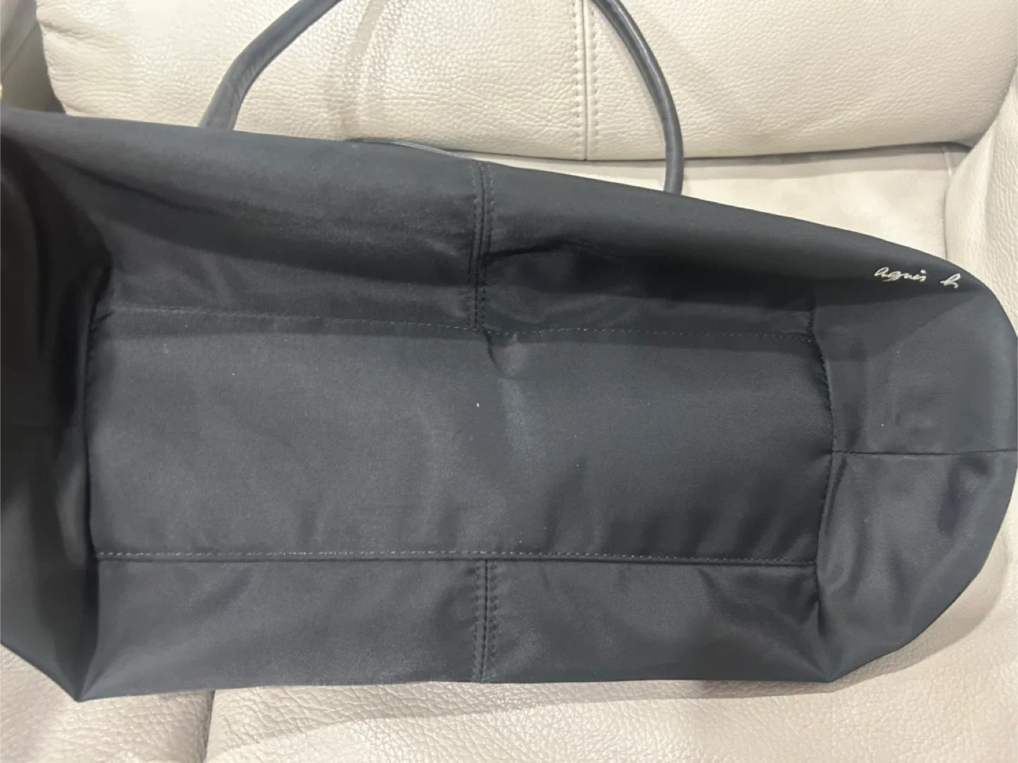 Agnès b. Voyage Black Tote Bag image indicator(3)