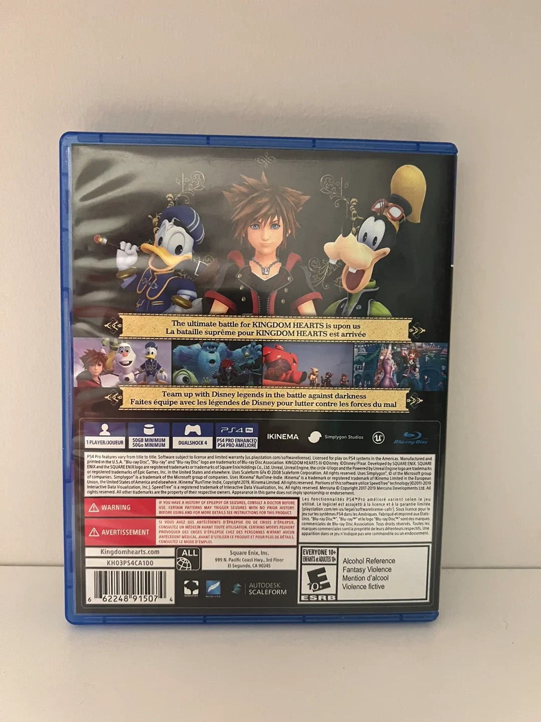 Kingdom Hearts III - PS4 Game image indicator(2)
