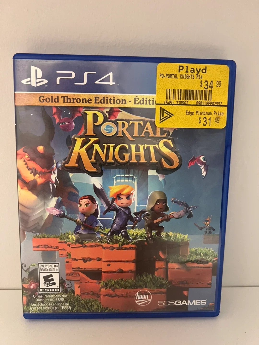 Portal Knights: Gold Throne Edition (PS4)